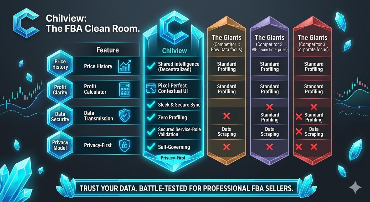 Chilview vs. the giants — Clean Room model comparison